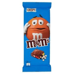 M&M Crispy Milk Chocolate Bar 150g – Smooth and Crunchy Imported Chocolate