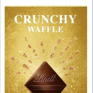 Lindt Excellence Crunchy Waffle Dark Chocolate 100g – Imported Swiss Chocolate